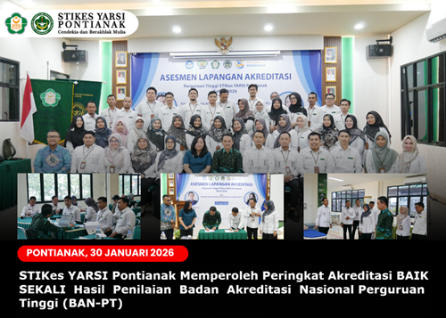 stikes-yarsi-pontianak-memperoleh-peringkat-baik-sekali-hasil-penilaian-ban-pt