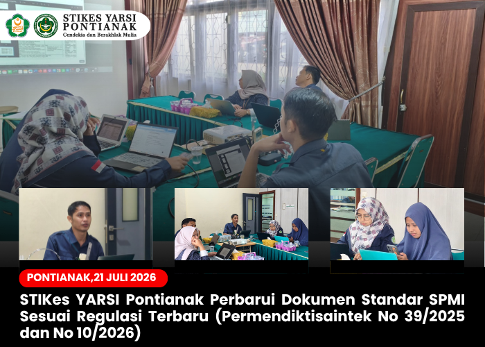 stikes-yarsi-pontianak-perbarui-dokumen-standar-spmi-sesuai-regulasi-terbaru-permendiktisaintek-no-392025-dan-no-102026